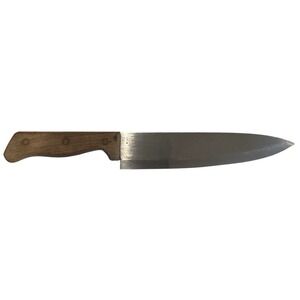 Vintage ARMSTRONG FORGE 8 Inch Blade Stainless Japan Chef Knife Wood‎ Handle